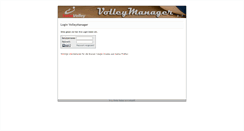 Desktop Screenshot of myvolley.volleyball.ch